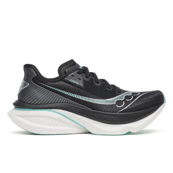 サッカニー レディース シューズ スニーカー Saucony Endorphin Azura Black/White 白いこと