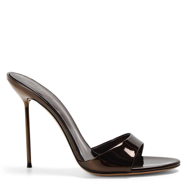 光の都市 一つ星の州 レディース シューズ サンダル 踵 Paris Texas Women\u0027s Lidia Heeled Mules Ebano