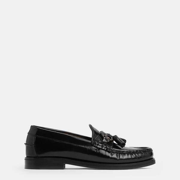バブアー レディース シューズ パンプス 置き目毛革 Barbour Women\u0027s Jen Classic Loafers Black 黒いこと