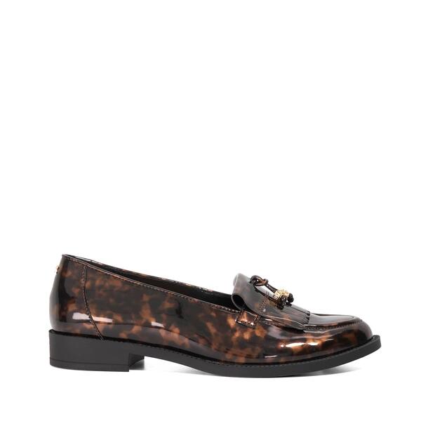 デューンロンドン レディース シューズ パンプス 置き目毛皮 Dune London Women\u0027s Globetrot Loafers Multi Synthetic マルチ色合い