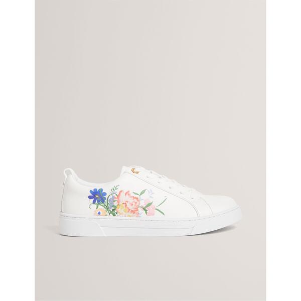 テッドベーカー レディース シューズ スニーカー Ted Baker Women\u0027s Low-Top Trainers White 白いこと