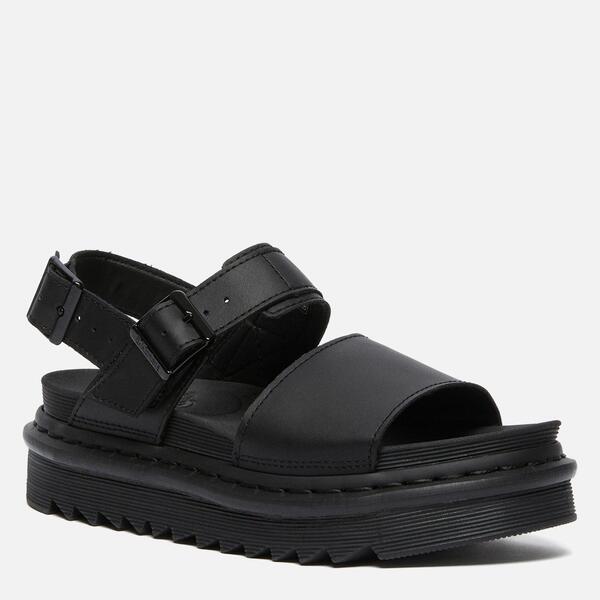 お医者さんマーチン レディース シューズ サンダル Dr Martens Vossandal Black 黒いこと