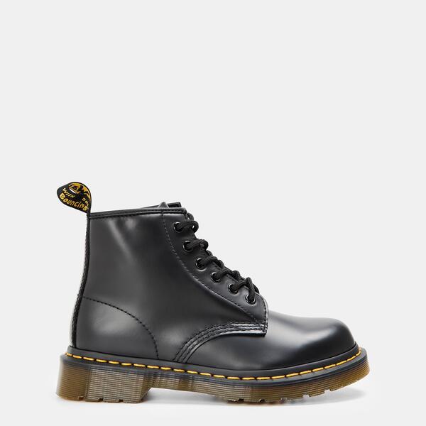 御医者さんマーチン メンズ シューズ ブーツ・レインブーツ アンクル なめし革 Dr Martens 101 Smooth Leather Ankle Boots Black 黒いこと