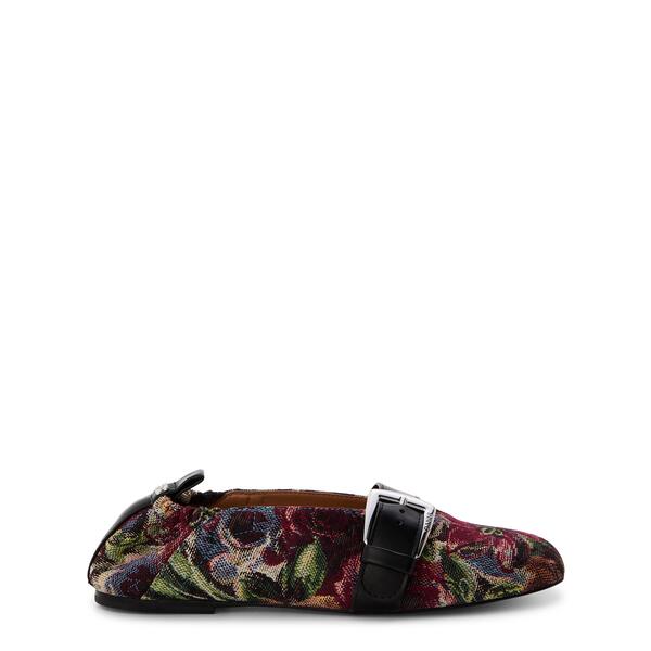 ガニー レディース シューズ パンプス Ganni Women\u0027s Btrfly Strap Ballet Pumps Tawny Port
