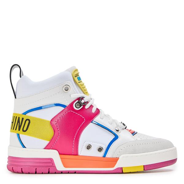 モスキーノ レディース シューズ スニーカー Moschino Women\u0027s Courtrainers White 白いこと