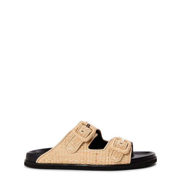 主任者 レディース シューズ サンダル Boss Women\u0027s Freyah Slider Slippers Light Beige ベージュ