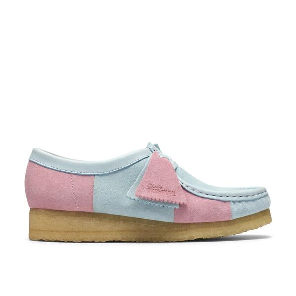 クラークス レディース シューズ パンプス Clarks Originals Women\u0027s Moc Toe Formal Shoes Blue Stripe 青碧