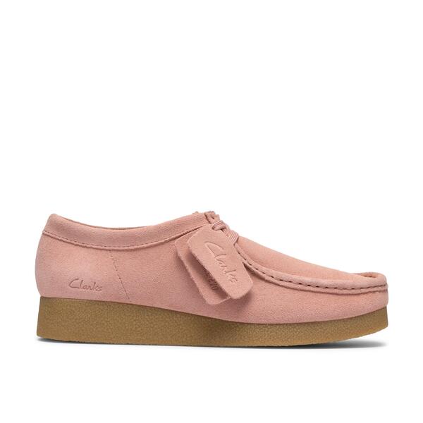 クラークス レディース シューズ パンプス Clarks Women\u0027s Moc Toe Formal Shoes Light Pink Sde サクラ色