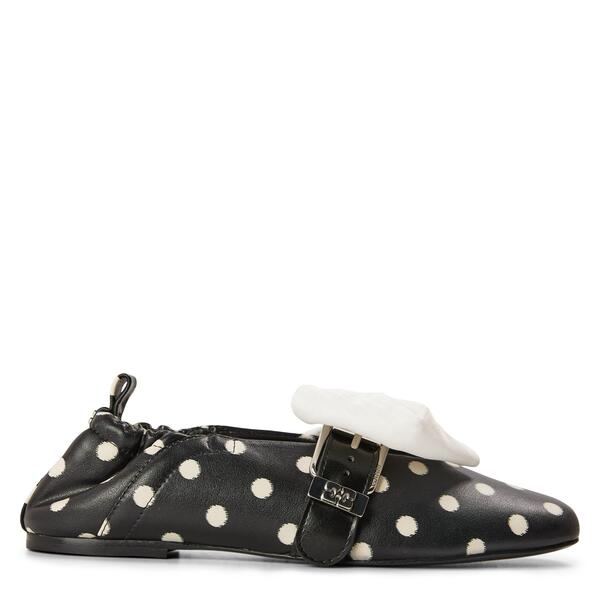 ガニー レディース シューズ パンプス 刷り上げる Ganni Women\u0027s Balloon Printed Plain Ballet Pumps Black 黒いこと