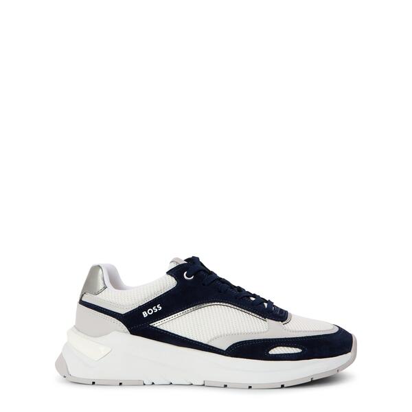 主任者 レディース シューズ スニーカー Boss Women\u0027skylar Low-Top Trainers Open White 白いこと