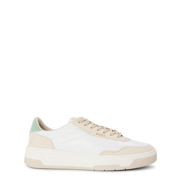 主任者 レディース シューズ スニーカー Boss Women\u0027s Baltimore Low-Top Trainers Open White 白いこと