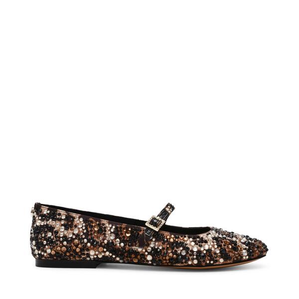 スティーブ マデン レディース シューズ パンプス Steve Madden Women\u0027s Brissa Leopard Ballet Pumps Leopard 毛の荒物