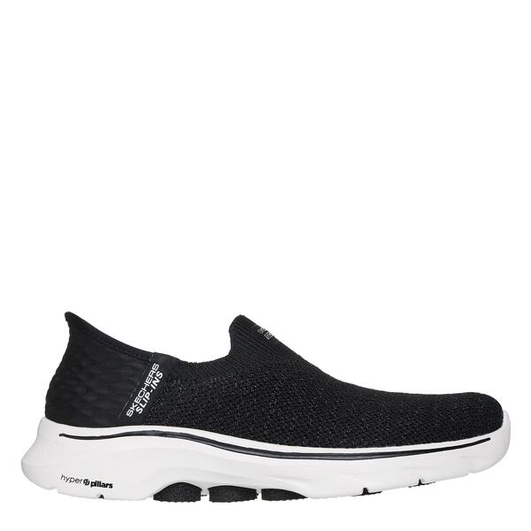 スケッチャーズ レディース シューズ スニーカー Skechers Womenslip On Trainers Black/White ホワイト｜ReVida 店 15,736円