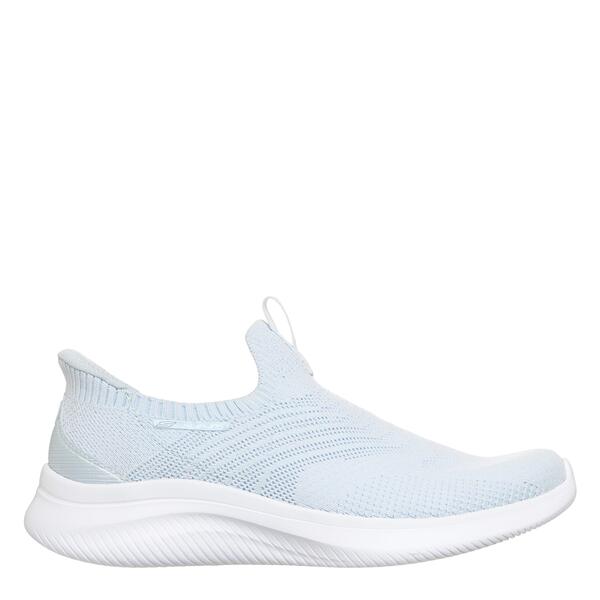 スケッチャーズ レディース シューズ スニーカー Skechers Women\u0027slip On Trainers Light Blue 青色