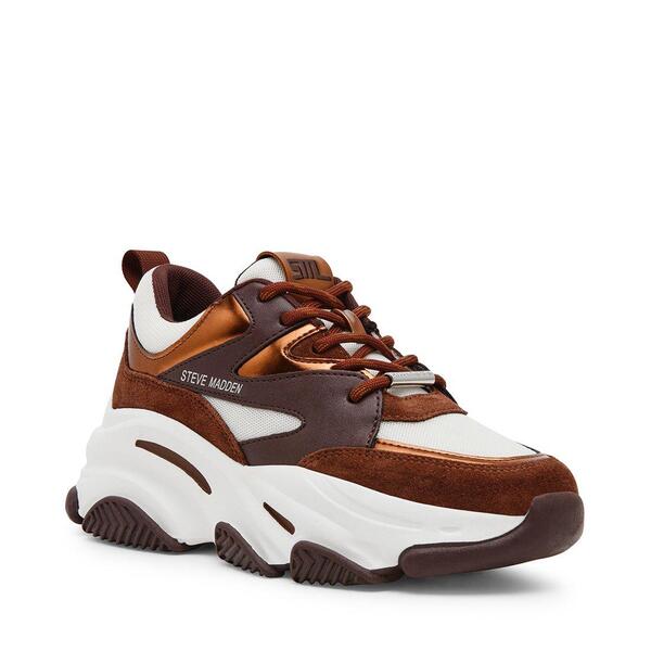 スティーブ マデン レディース シューズ スニーカー Steve Madden Progressive T Ld99 Bronze Mul