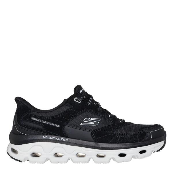 スケッチャーズ レディース シューズ スニーカー Skechers Glide-Stepsole-Paradisevalley Slip On Trainers Womens Black 黒いこと