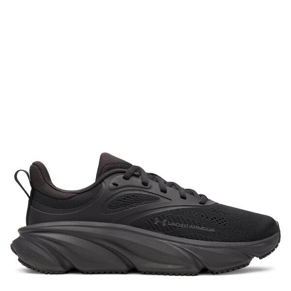 アンダーアーマー レディース シューズ スニーカー Under Armour UA Charged+ Rogue 6 Black 黒いこと