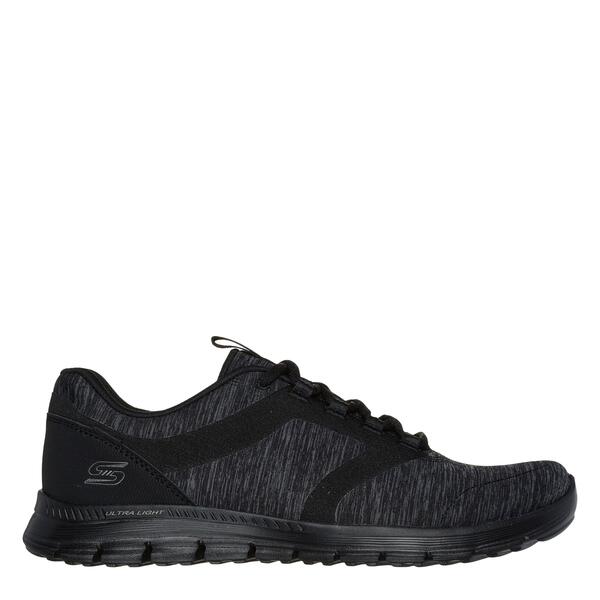 スケッチャーズ レディース シューズ スニーカー Skechers Women'slip On Trainers Black/Black ブラック｜ReVida 店 14,415円