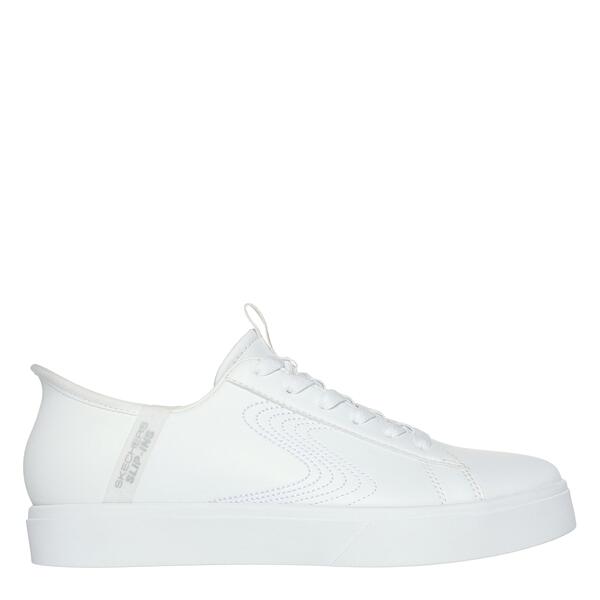 スケッチャーズ レディース シューズ スニーカー Skechers Women\u0027s Classic Low-Top Trainers White 白いこと