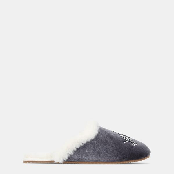 ビバ レディース シューズ サンダル 刺しゅう Biba Women\u0027s Embroidered Mule Slippers Zebra 毛の荒物