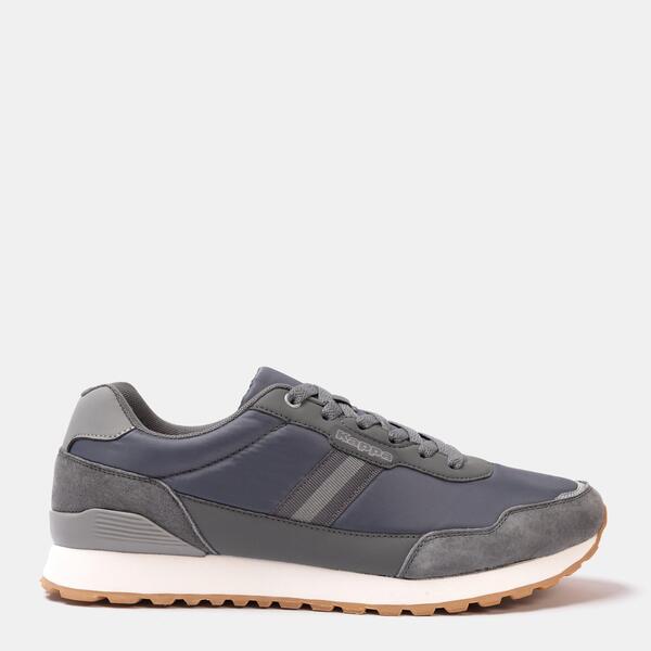 カッパ メンズ シューズ スニーカー Kappa DR Trainers Mens Dark Grey 薄墨色