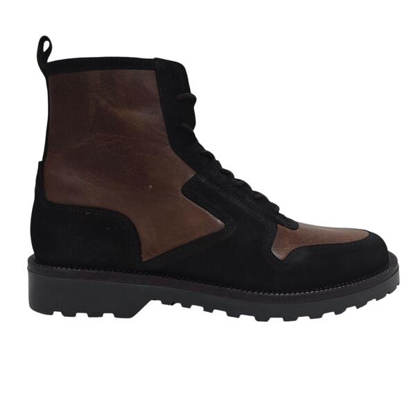 ファイヤートラップ メンズ シューズ ブーツ・レインブーツ アンクル スピード競技 なめし革 Firetrap Men\u0027s Akashi Leather Ankle Lace Up Hiker Boots Brown 赤銅色