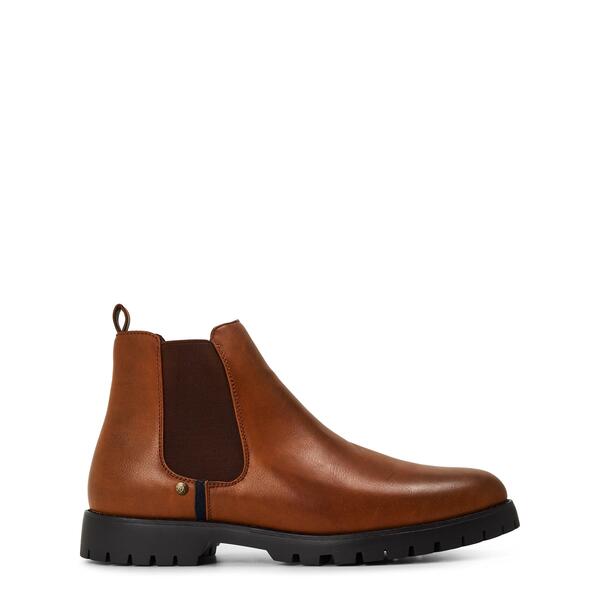 一風変わったペンギン メンズ シューズ ブーツ・レインブーツ チェルシーブーツ チェルシー Original Penguin Men\u0027s Bale Chelsea Boots Brown 赤銅色