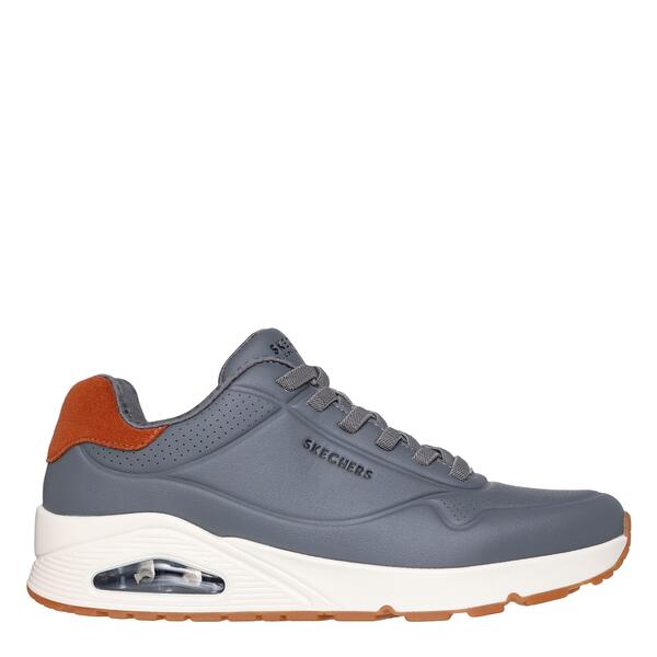 スケッチャーズ メンズ シューズ スニーカー Skechers UNO Stand On Air Trainers Mens Charcoal 濃灰色
