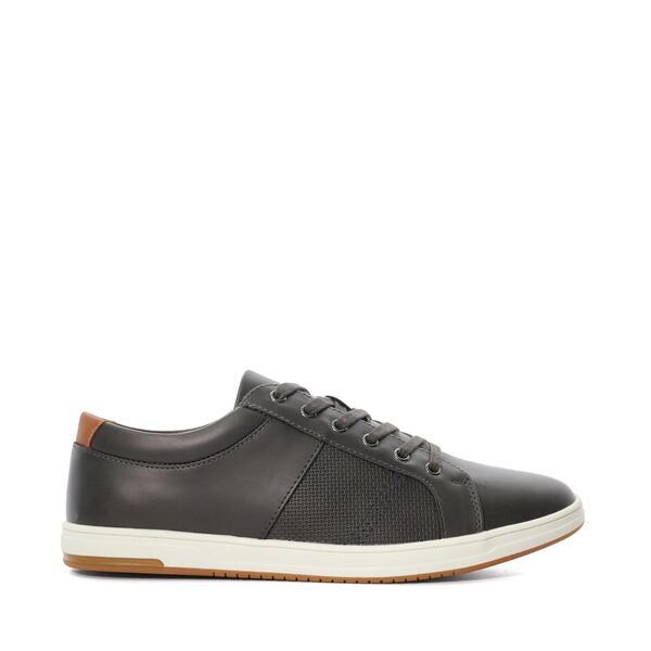 デューンロンドン メンズ シューズ スニーカー Dune London Men\u0027s Trez Low-Top Trainers Grey Synthetic 薄墨色