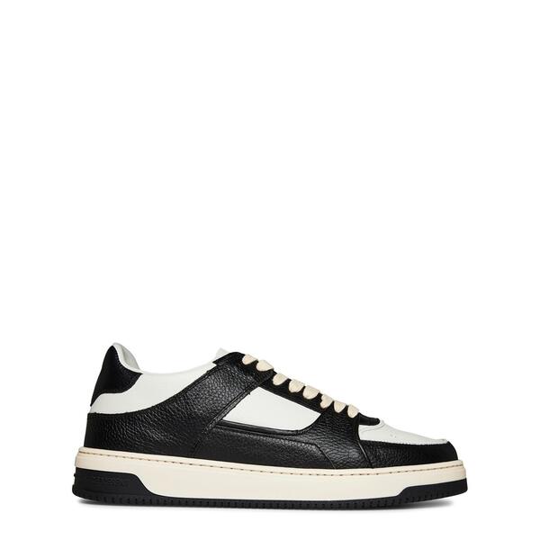 リプレゼント メンズ シューズ スニーカー Represent Men\u0027s Apex Low Trainers Two-Tone Design Black/White 白いこと