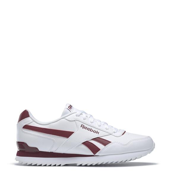 リーボック メンズ シューズ スニーカー Reebok Glide Ripple Clip Trainers White/Red 白いこと