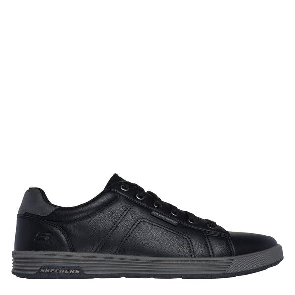 スケッチャーズ メンズ シューズ スニーカー Skechers Cavell Court Classic Trainer Mens Black 黒いこと
