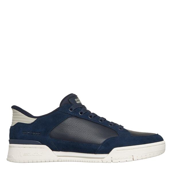 スケッチャーズ メンズ シューズ スニーカー Skechers Men\u0027s Casualow-Top Trainers Navy/White 白いこと