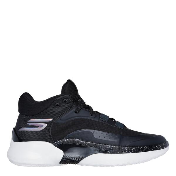 スケッチャーズ メンズ シューズ スニーカー Skechers Men\u0027s High-Top Trainers Black/White 白いこと