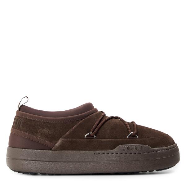 お月さまブーツ メンズ シューズ ブーツ・レインブーツ Moon Boot Men\u0027snow Boots Dark Brown 赤銅色