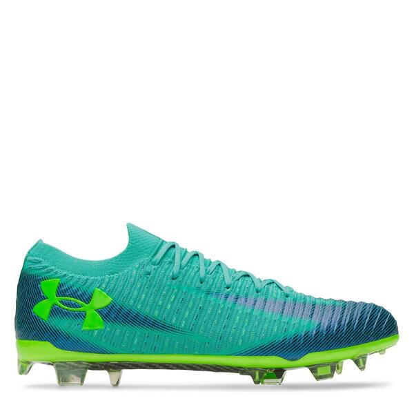 アンダーアーマー メンズ シューズ ブーツ・レインブーツ Under Armour Men\u0027shadow .1 Firm Ground Football Boots Green/Turquoise 青緑色