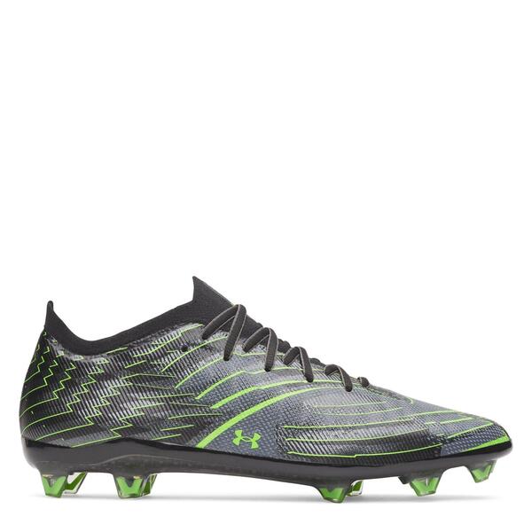 アンダーアーマー メンズ シューズ ブーツ・レインブーツ Under Armour Under Armour Shadow Elite 4 Firmground Match Football Boots Black/Green 黒いこと