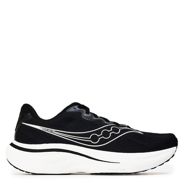 サッカニー メンズ シューズ スニーカー Saucony Men\u0027s Rideveryday Neutral Road Running Shoes Black/Silver 黒いこと
