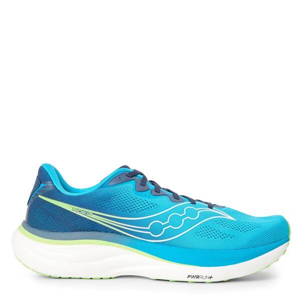 サッカニー メンズ シューズ スニーカー Saucony Men\u0027s Rideveryday Neutral Road Running Shoes Cobalt/Slime 青緑色
