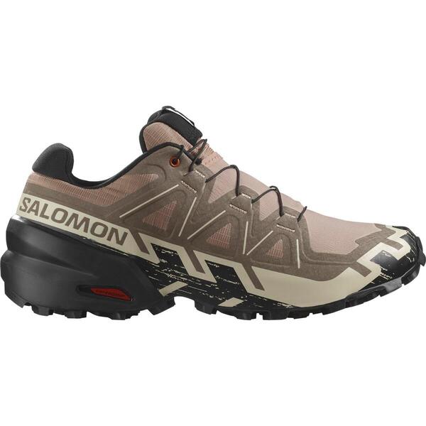 サロモン メンズ シューズ スニーカー Salomon Speedcross 6 Trail Running Shoes Mens Natrual/Black 黒いこと