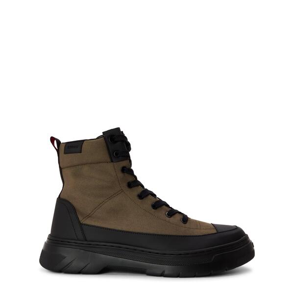 フューゴ メンズ シューズ ブーツ・レインブーツ アンクル Hugo Urian Halb Ankle Boots Dark Green 緑であること