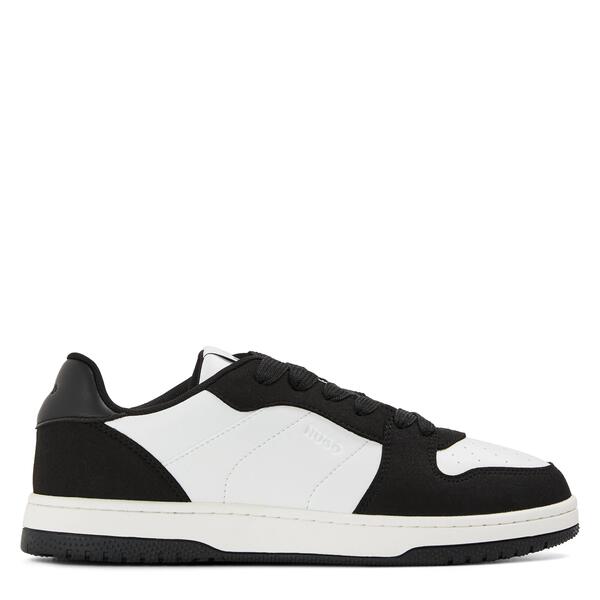 フューゴ レディース シューズ スニーカー Hugo Women\u0027s Hadrian Basket Low-Top Trainers Open White 白いこと