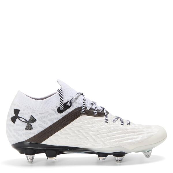 アンダーアーマー メンズ シューズ ブーツ・レインブーツ Under Armour Men's Clone Magnetic Astro Turfootball Boots White ホワイト｜ReVida 店