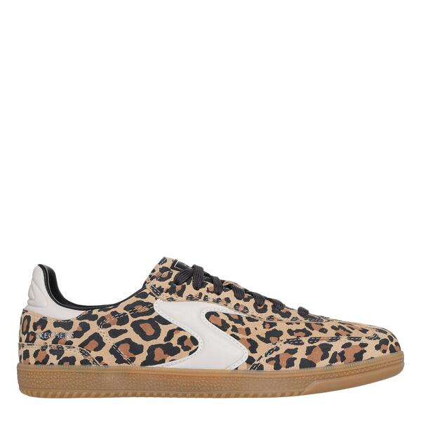 スケッチャーズ レディース シューズ スニーカー Skechers Women\u0027s Casualow-Top Trainers Leopard 毛の荒物
