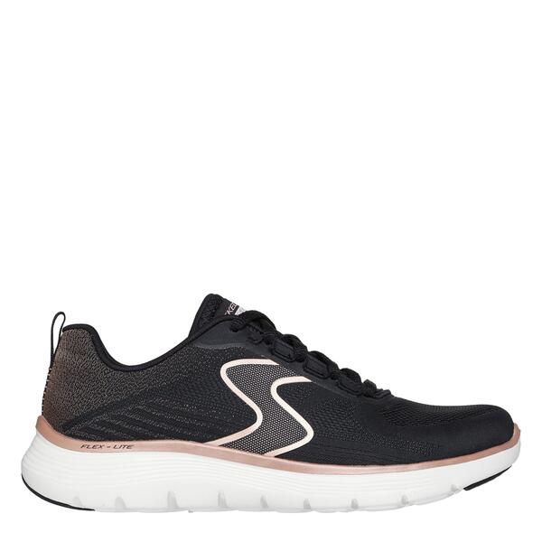 スケッチャーズ レディース シューズ スニーカー Skechers Womens Flex Appeal 5.0 Slip On Trainers Black/Rose Gold 黒いこと