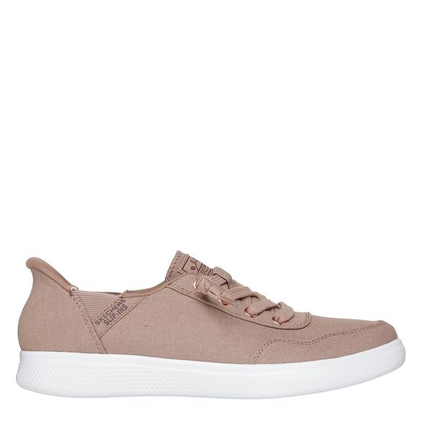 スケッチャーズ レディース シューズ スニーカー Skechers Women's Bobskipper Keep It Sweet Slip On Trainers Tan タン｜ReVida 店