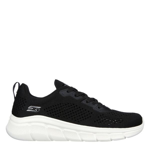 スケッチャーズ レディース シューズ スニーカー Skechers Women\u0027s Bobsbflex Slip On Trainers Black 黒いこと