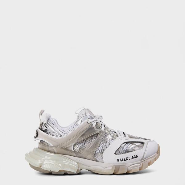 バレンシアガ レディース シューズ スニーカー Balenciaga Runner Sneakers Light Grey 薄墨色