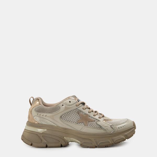 ゴールデングース レディース シューズ スニーカー Golden Goose Women\u0027s LightStar Low-Top Trainers Grey/Taupe 薄墨色