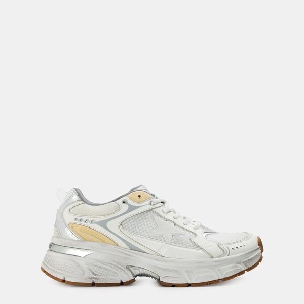 ゴールデングース レディース シューズ スニーカー Golden Goose Women\u0027s LightStar Low-Top Trainers White/Gold 白いこと